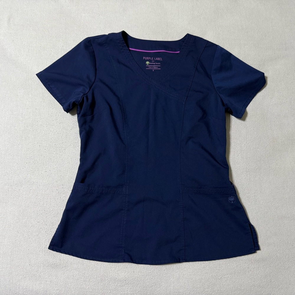 Purple Label Healing Hands Women's Small Navy Blue 2172 Jordan